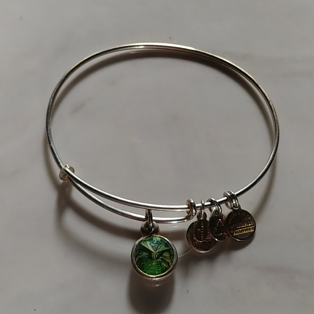 Alex and Ani August Birthstone Bracelet